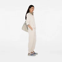 Cashmere Blend Jogging Pants in Chalk - Women | Burberry® Official