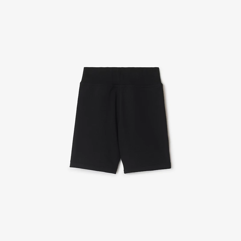 Check Trim Cotton Shorts in | Burberry® Official