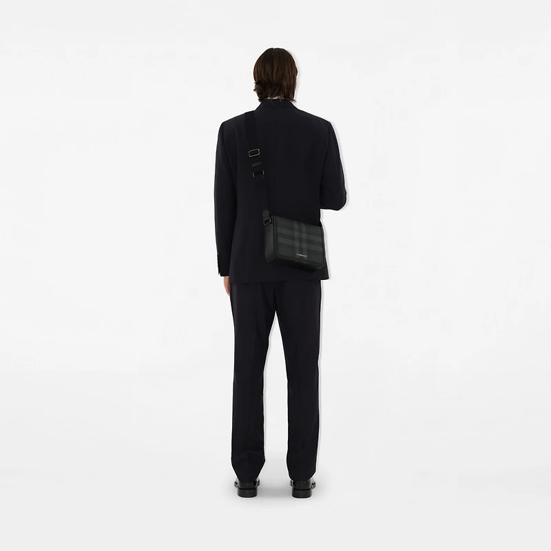 Small Alfred Bag in Charcoal - Men, Canvas | Burberry® Official