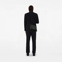 Small Alfred Bag in Charcoal - Men, Canvas | Burberry® Official