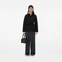 Quilted Nylon Jacket in Black - Women, Cotton | Burberry® Official