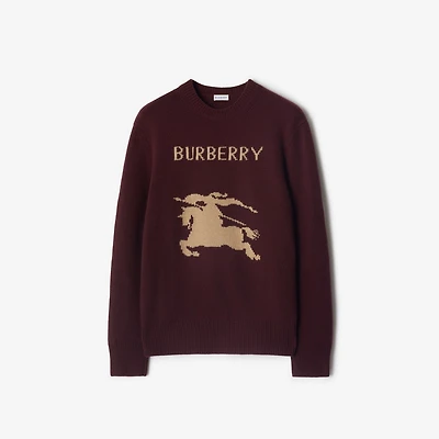 EKD Wool Cashmere Sweater in Box red - Men | Burberry® Official