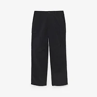 Nylon Cargo Trousers in Navy - Men | Burberry® Official