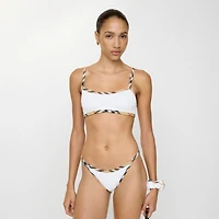 Tyler Bikini in White - Women, Nylon | Burberry® Official