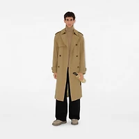 Check Folding Umbrella in Buff | Burberry® Official