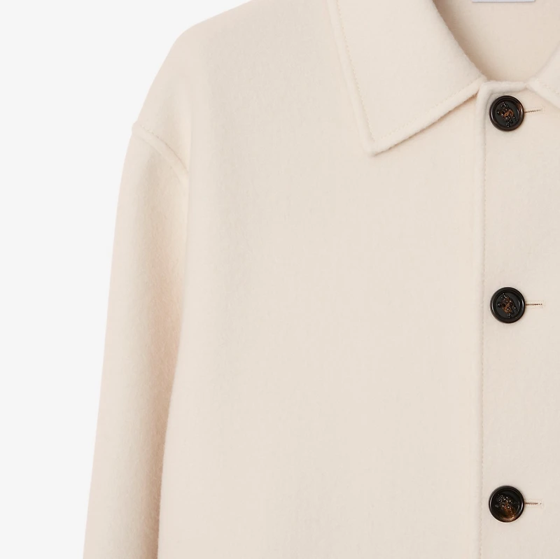 Wool Cashmere Jacket in Soap - Women | Burberry® Official