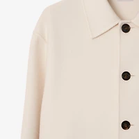 Wool Cashmere Jacket in Soap - Women | Burberry® Official