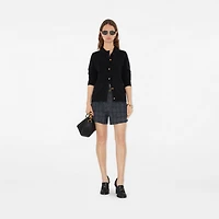 Cashmere Blend Cardigan in Black - Women | Burberry® Official
