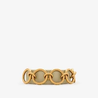 Leather Ring Belt in Hunter - Women | Burberry® Official