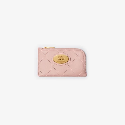 Strand Zip Card Case in Rose - Women | Burberry® Official