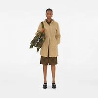 Nylon Cotton Parka in Cracker - Women | Burberry® Official