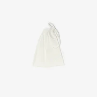 Check Trim Bikini Top in Chalk white - Women, Nylon | Burberry® Official