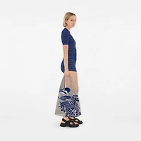 Large EKD Crochet Bag in White | Burberry® Official