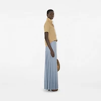Cotton Polo Shirt in Flax - Women | Burberry® Official