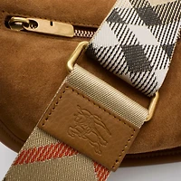 B Clip Shoulder Bag in Hebden - Women, Leather | Burberry® Official