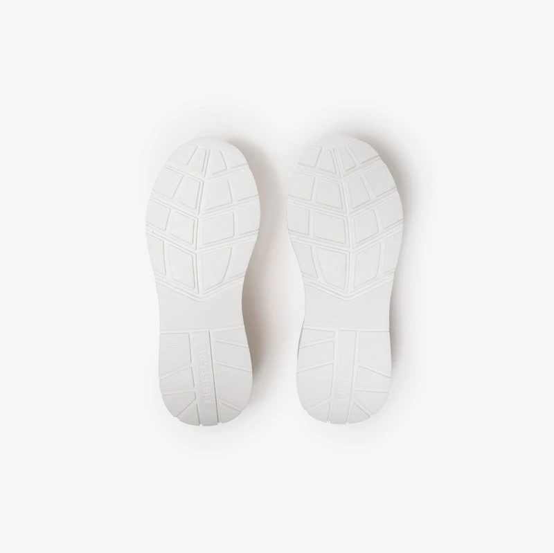 Check Sneakers in Teacup pink - Women, Nylon, Technical | Burberry® Official