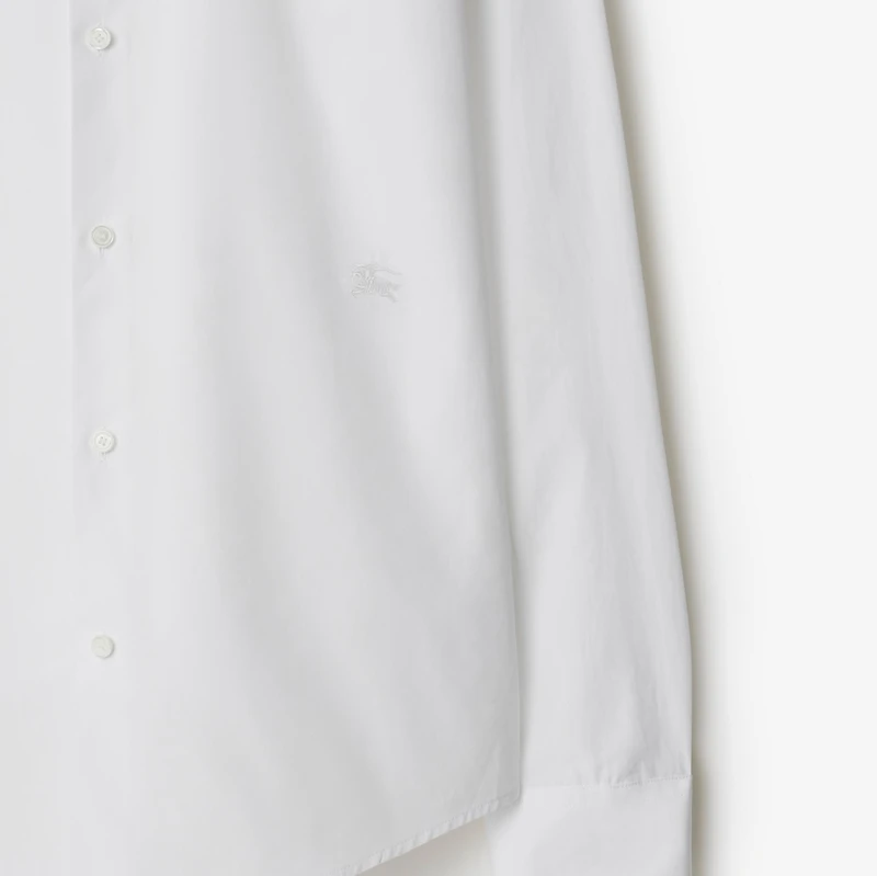 Cotton Formal Shirt in White - Men | Burberry® Official