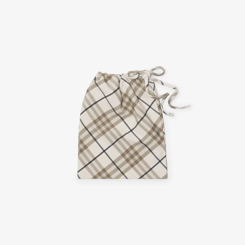 Check Swimsuit in Cotton - Women, Nylon | Burberry® Official