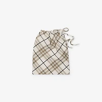 Check Swimsuit in Cotton - Women, Nylon | Burberry® Official