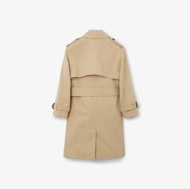 Gabardine Trench Coat in Honey | Burberry® Official