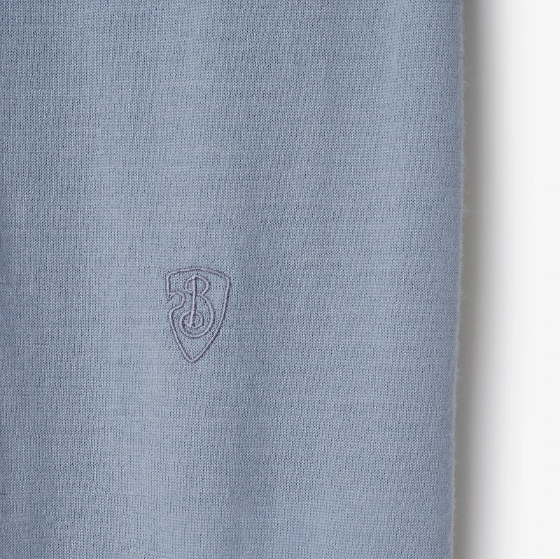 Wool Top in Gale - Women | Burberry® Official