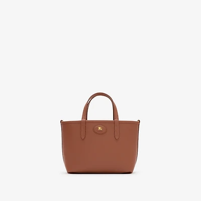 Mini Reversible Bloomsbury Tote​ in Ginger orange/gingerbread brown - Women | Burberry® Official