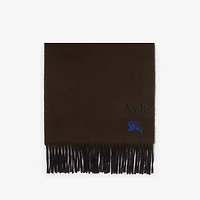 Reversible Cashmere Scarf in Snug/ink | Burberry® Official
