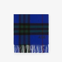 Check Cashmere Scarf in Knight | Burberry® Official