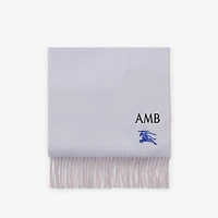 Reversible Cashmere Scarf in Mist/sugar | Burberry® Official