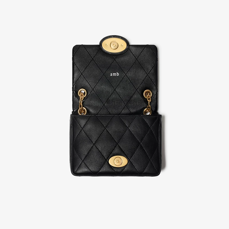 Small Strand Bag​ in Black - Women, Leather | Burberry® Official
