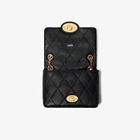 Small Strand Bag​ in Black - Women, Leather | Burberry® Official