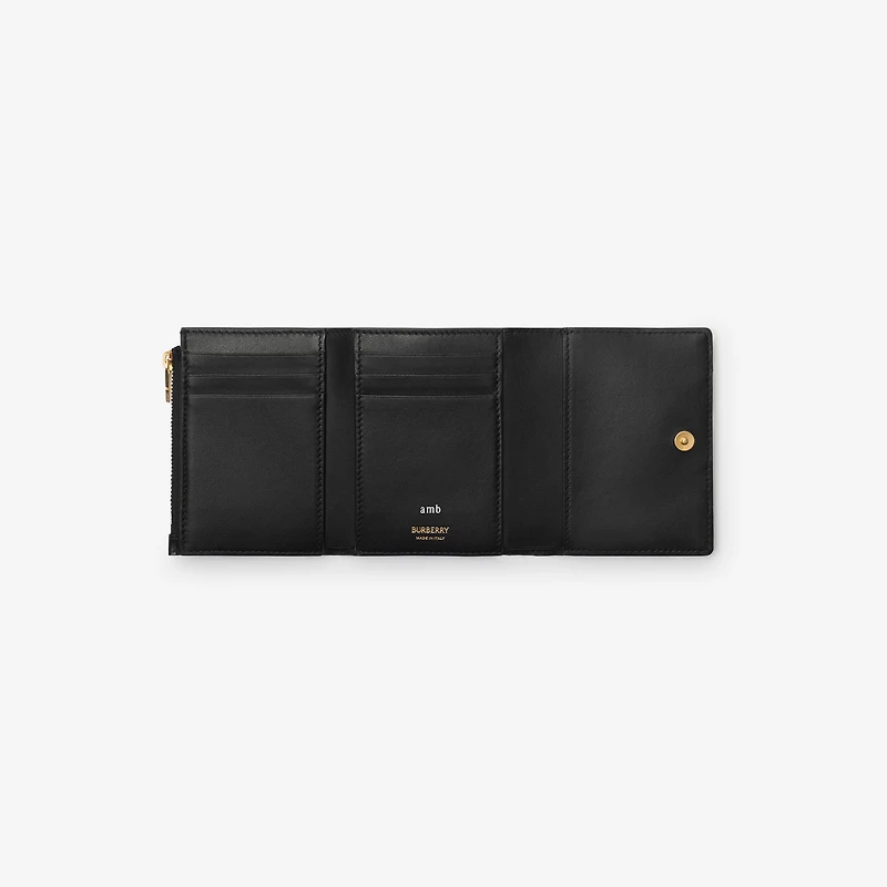 Strand Wallet in Black - Women, Leather | Burberry® Official