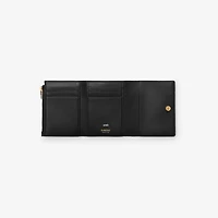 Strand Wallet in Black - Women, Leather | Burberry® Official