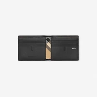 Slim Cotswolds Bifold Wallet​ in Black - Men, Leather | Burberry® Official