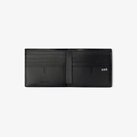 Check Bifold Wallet in Navy - Men | Burberry® Official