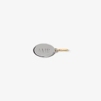 Knight Stamp Enamel Charm in Sash purple/silver - Women | Burberry® Official