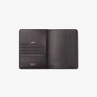 Highlands Passport Holder in Sand beige - Women | Burberry® Official