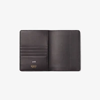 Highlands Passport Holder in Sand - Women | Burberry® Official