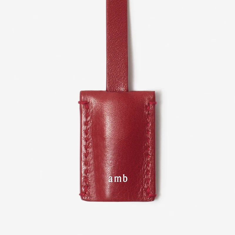 Mini Check Bowling Bag in Archive beige/ruby red - Women | Burberry® Official