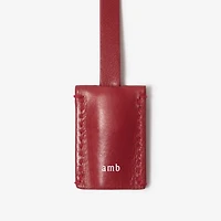 Mini Check Bowling Bag in Archive beige/ruby red - Women | Burberry® Official