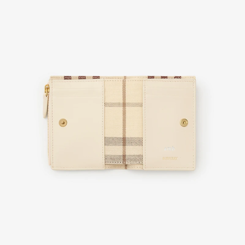 Bloomsbury Wallet​ in Soap beige/light beige - Women | Burberry® Official