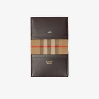 Bloomsbury Folding Card Case​ in Peat brown/sand beige - Women | Burberry® Official