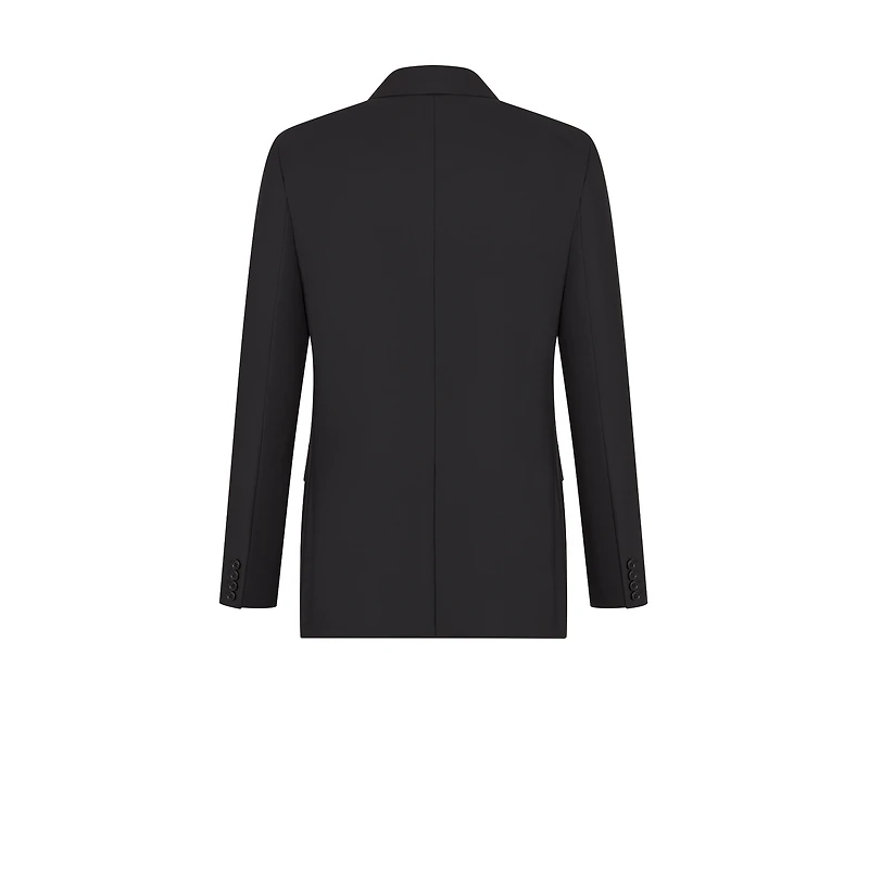 Jacket with Buttoned Strap