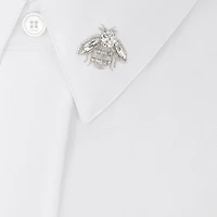 Shirt with Embroidered Bee Jewel