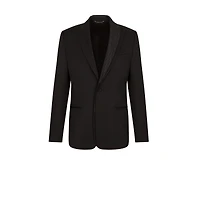 Jacket with Dior Oblique Asymmetric Shawl Collar
