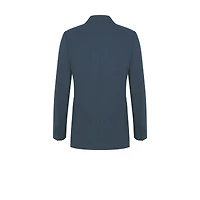 Double-Breasted Jacket with Buttoned Strap