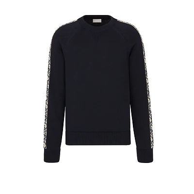 Sweater with Dior Oblique Inserts
