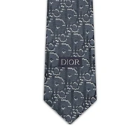 Dior Oblique Pixel Tie