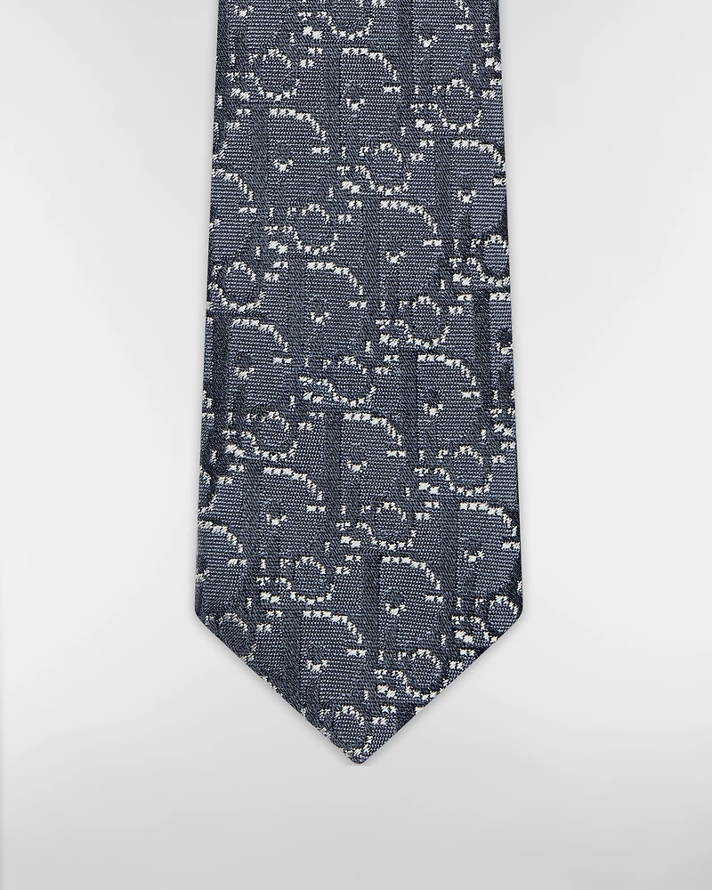 Dior Oblique Pixel Tie