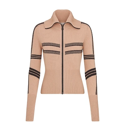 DiorAlps Mock Neck Cardigan